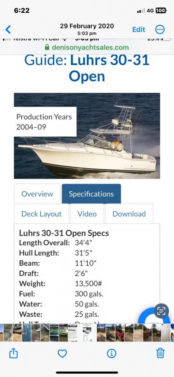 2007 LUHRS 31 OPEN TOWER 4