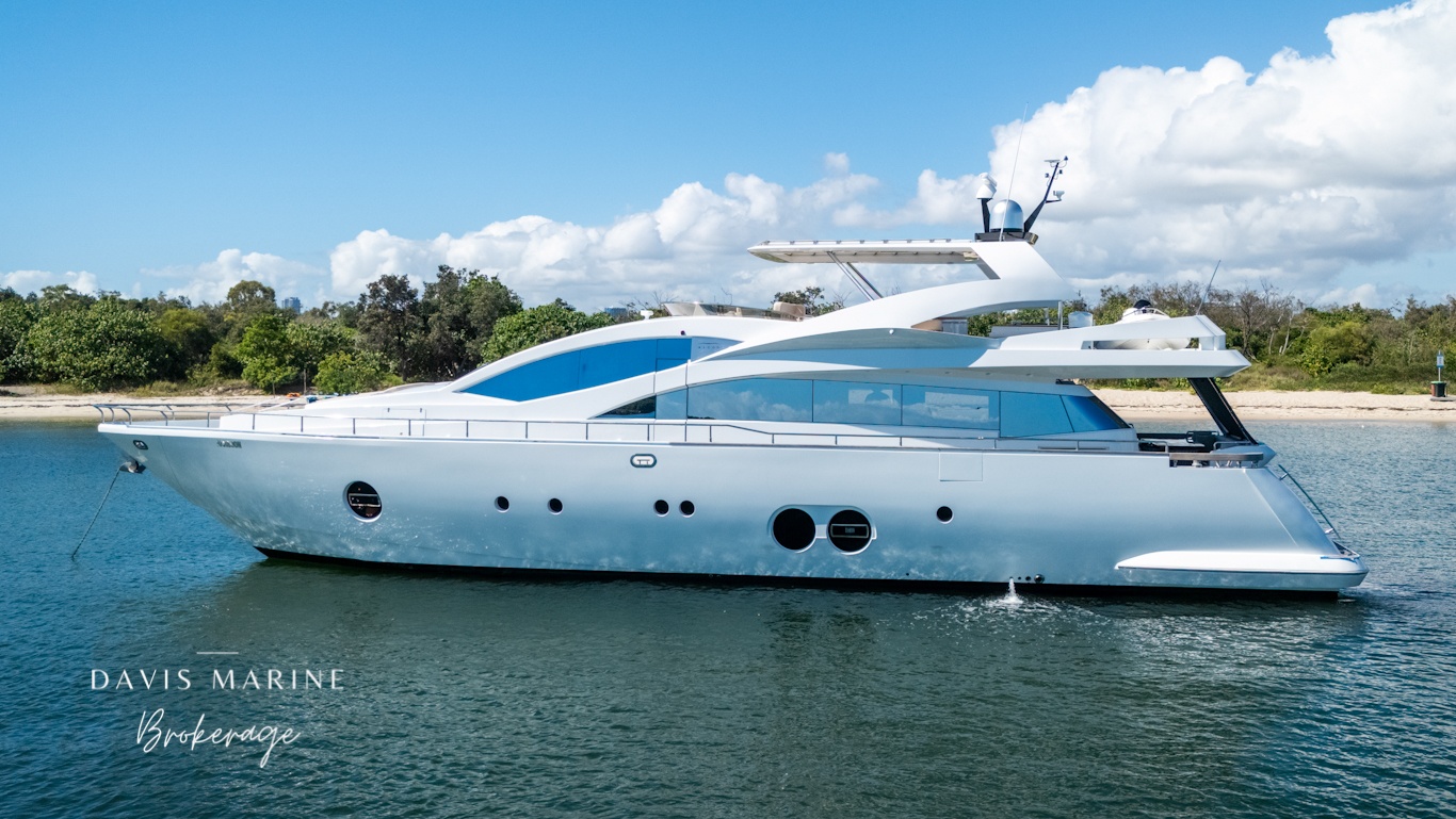 2008 Aicon 85 Flybridge For Sale Sydney 1